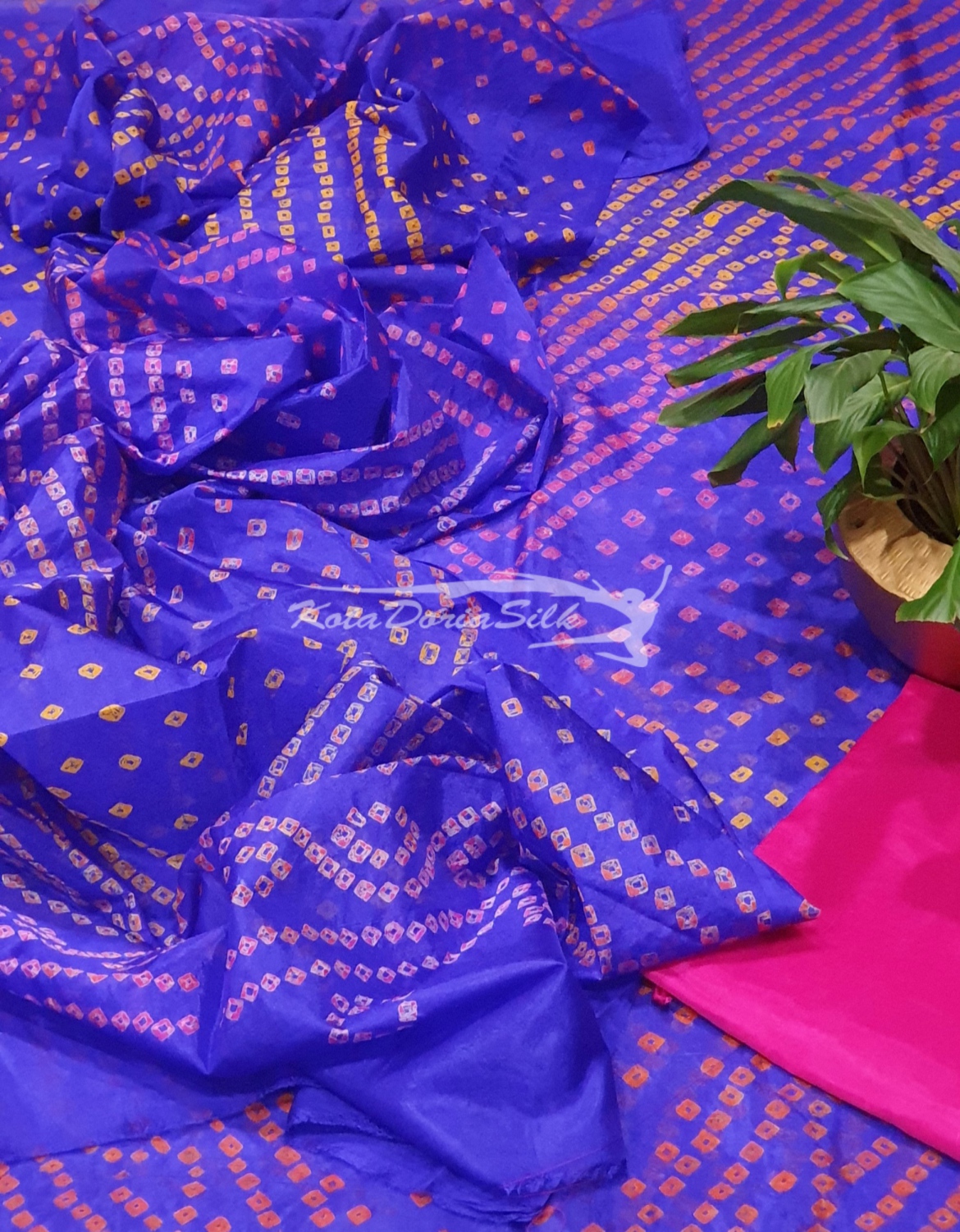 Jaipuri Art Silk Suit Material - KotaDoriaSilk